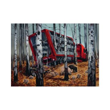 Postkarte "Herbst" von Hartmut Kiewert