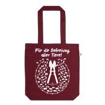 Einkaufstasche Für die Befreieung aller Tiere