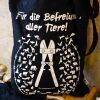 Einkaufstasche Für die Befreieung aller Tiere
