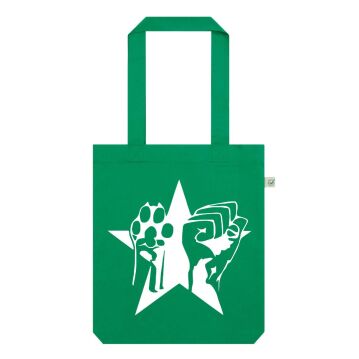 Einkaufstasche Faust und Pfote