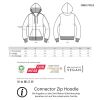 Zip Hoodie "Für die Befreiung aller Tiere" Bio|Fair