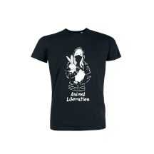 T-Shirt "Tierbefreierin & Hase" Bio|Fair