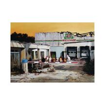 Postkarte "Ruine II" von Hartmut Kiewert