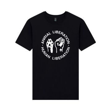 T-Shirt  Animal Liberation - Human Liberation