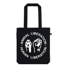 Einkaufstasche Animal Liberation - Human Liberation