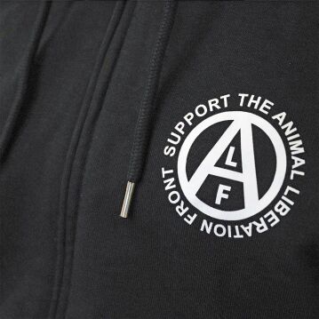 Zip Hoodie Support the Animal Liberation Front