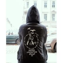 Zip Hoodie "Support the Animal Liberation Front" Bio|Fair
