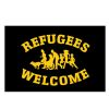 Fahne "Refugees Welcome"