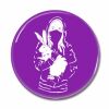 Button Tierbefreierin & Hase