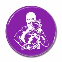 Button Tierbefreierin & Schwein