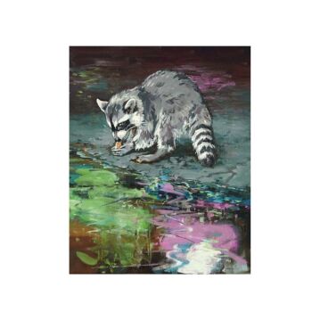 Postkarte "Lichter II" von Hartmut Kiewert