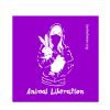 10x Aufkleber "Tierbefreierin & Hase"
