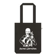 Einkaufstasche Tierbefreierin & Schwein