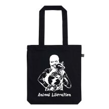 Einkaufstasche Tierbefreierin & Schwein