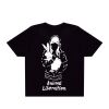 T-Shirt Boxy Tierbefreierin & Hase