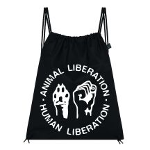 Rucksack/Sportbeutel Animal Liberation - Human Liberation
