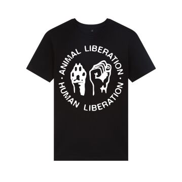 T-Shirt tailliert Animal Liberation - Human Liberation