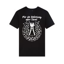 T-Shirt tailliert Für die Befreieung aller Tiere