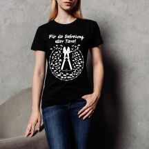 T-Shirt tailliert Für die Befreieung aller Tiere